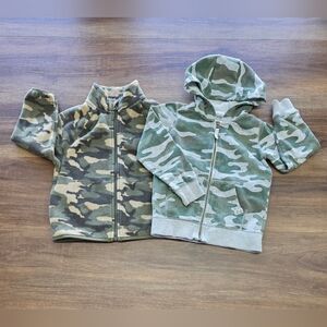 Bundle of Boys Camoflauge Jackets SIZE: 4/5